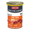 animonda GranCarno Original 6 x 400 g - hovädzie & kuracie