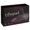 VibePad 3 - bezdrôtový G-bod vankúšový vibrátor (čierny)