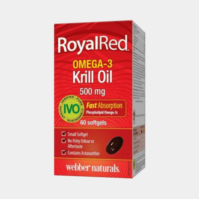 Webber Naturals Omega 3 Royal Krill Oil 100 mg 60 tabliet