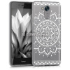 Silikónový obal Huawei Nova Smart – IMD – Aztec Flower biela