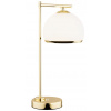 Argon Marbella Plus stolová lampa 1x15 W mosadzná-opálová 8120