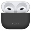 Puzdro FIXED Silky pro Apple AirPods 3 (2021) (FIXSIL-816-BK) čierne
