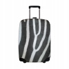 Obal na kufor REAbags Zebra - biely