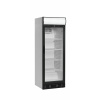 TEFCOLD Chladiaca skriňa jednodverová | SCU 1280 CP | presklené dvere – 260 l – LED panel TEFCOLD
