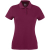 Fruit of the Loom Polokošile Lady-Fit 65/35 Polo, krátký rukáv, dámská COT16321237005-burgundy 2XL Burgundová