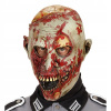 Maska na tvár Widmann zombie latex červená