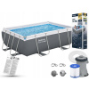 Obdĺžnikový rámový bazén Bestway 282 x 196 cm (Záhradný bazén 282x196x84 Rám s čerpadlom Bestway 56629 MODEL 2025)
