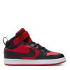 Nike Court Borough Mid 2 Little Kids' Shoe Red/Black C13 (31.5)