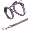 Nylonový postroj pre mačiatka - motív 21-34cm/8mm TRIXIE