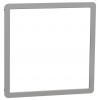 Schneider Electric Slovakia spol. s r.o. Unica Studio Outline - NU230030 - Dekorativný rámček, Aluminium