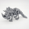 Triceratops dinosaurus - flexi postavička 22cm