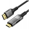 PremiumCord DP 1.4 na HDMI 2.1 kábel, 2m (kportadk06-02)