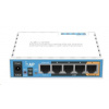 MikroTik hAP, 650MHz CPU, 64MB RAM, 5x LAN, integ. 2.4GHz Wi-Fi, WPS, vrátane. L4