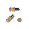 Autožiarovka LED BA15s 9-60V 12W CARCLEVER oranžová
