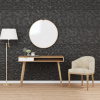 Nástěnné panely 48 ks černé 50 x 50 cm XPS 12 m² ametyst Černý 356948
