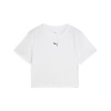 Dámske Tričko s krátkym rukávom PUMA W TAD ESSENTIAL BABY TEE 52589402 – Biela