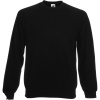 Fruit of the Loom Mikina Classic Raglan Sweat, raglánová COT16221600214-black Černá 4XL