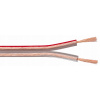 Goobay LSK 2x2.5 - 100 m audio kábel Priehľadný