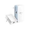TP-LINK TP-Link TL-WPA7517 KIT sieťový adaptér PowerLine 1000 Mbit/s Ethernet / LAN pripojenie Wi-Fi Biela (TL-WPA7517 KIT)