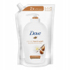 Dove Purely pampering Tekuté mydlo s bambuckým máslem a vůní vanilky náhradní náplň 500 ml