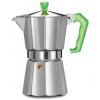 PEZZETTI Italexpress Pc na 3 šálky espressa (3 tz) zelená - hliníkový tlakový kávovar