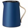 Stelton Vákuový džbán EMMA 1 l, na čaj, tmavomodrý, nerezová oceľ