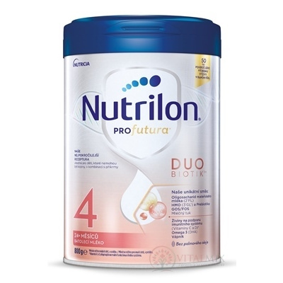 Nutrilon 4 Profutura DUOBIOTIK batoľacie mlieko (24+ mesiacov) 800 g
