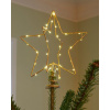 Philips Sirius Home 51645, Světelná dekorační figurka, Průhledná, 30 žárovek, LED, Zlatá, AAA