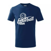 Florbal team - Tričko detské bavlnené - 104-110cm / 3-4 roky ( Polnočná modrá )