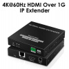 PremiumCord 4K@60Hz HDMI nekompresovaný extender na 120m přes LAN, over IP (khext120-10)