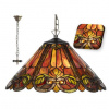 Luster do obývačky twins Tiffany FIRE Ø40 2*E27