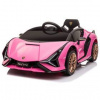 Elektrické autíčko Eljet detské elektrické auto Lamborghini Sian ružová