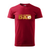 Sablio Tričko s potlačou THE WALKING DAD - červené M