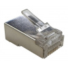 XtendLan Konektor RJ45 CAT7 STP, EZ type, drát 50u, balení 100ks