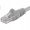 PremiumCord sputp005 patch UTP, RJ45-RJ45, level 5e, 0,5m, šedý
