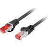 Lanberg PATCHCORD KAT.6 FTP LSZH CU 10M BLACK FLUKE PASSED LANBERG