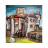 Budimír - Mgr. Lucia Chocholáčková - Originálny, ručne maľovaný obraz S (do veľkosti 45x45cm) Viac farieb