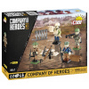 Stavebnica Cobi Company of Heroes 3041 sada 60 dielikov 4 figúrky vojakov