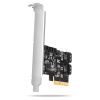 AXAGON PCES-SA4X4, PCIe řadič - 4x interní SATA 6G port, ASM1164, SP & LP (PCES-SA4X4)