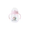 KikkaBoo Hrnček so silikónovým náustkom 240ml Savanna Pink