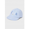 Detská bavlnená šiltovka Mayoral 10883.3G.Baby.PPYA modrá 46
