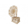 Woodcraft Drevené 3D puzzle gramofón