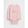 GAP Baby body Brannan Bear Ružová 3-6M Ružová Ružová