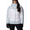 Columbia WILD CARD DOWN JACKET svetlomodrá,biela Dámska lyžiarska bunda S