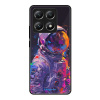 Lesklé pouzdro iSaprio pro Xiaomi 14T Pro - Neon Astronaut (Lesklé pouzdro, kryt, obal iSaprio Exclusive na mobil Xiaomi 14T Pro s motivem Neon Astronaut - elegantní skleněný vzhled, skvělá ochrana mo