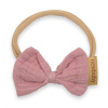 Čelenka pre dojčatá New Baby pink ružová