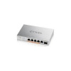 Zyxel XMG-105 5 Ports 2,5G + 1 SFP+, 4 ports 70W total PoE++ Desktop MultiGig unmanaged Switch XMG-105HP-EU0101F