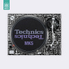 Doto Design Skin SL-1200 / 1210 MK5 SCRATCH STYLE Black
