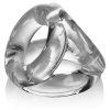 Oxballs Tri-Sport Cocksling Clear