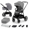 KINDERKRAFT kombinovaný Nea 2v1 Platinum Grey, Premium 2020 + autosedačka Kiddy